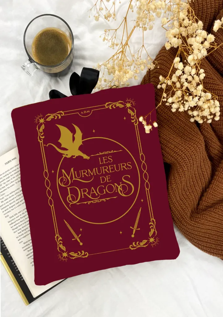 Précommande - Pochette à livre de luxe -Les Murmureurs de Dragons